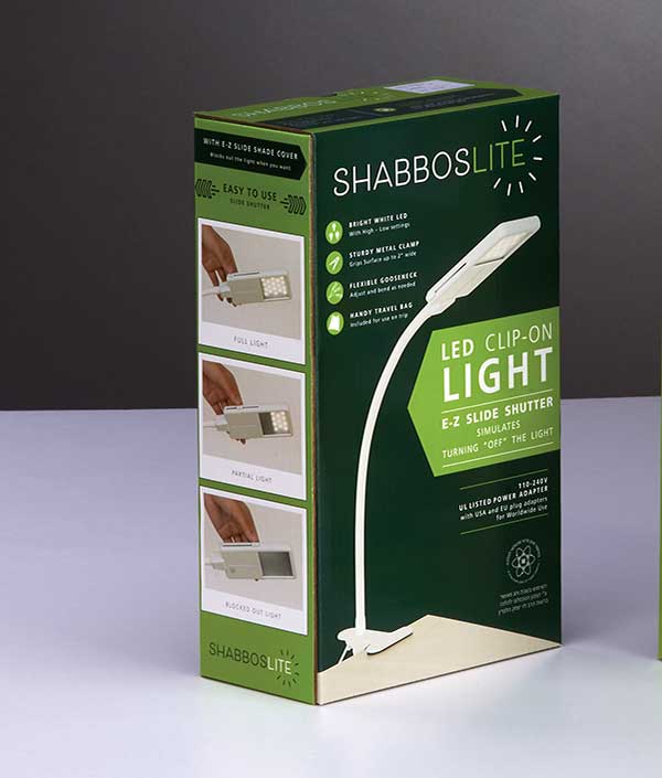 SHABBOS LAMP - LED  CLIP-ON