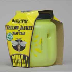 Oak Stump Farm Glass Wasp Trap, Effective Non-Toxic Control of Yellow  Jackets and Wasps at Fiddle Creek Farms